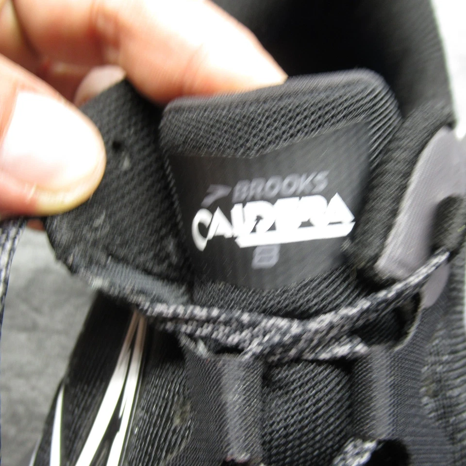 Brooks Caldera 8 Shoes Mens 12 Black Trail Running Black Lightweight Chunky - Image 4 of 4