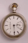 Antique Elgin 15 Jewels Silveroid Pocket Watch, Pre-Owned, Runs (40-#53)