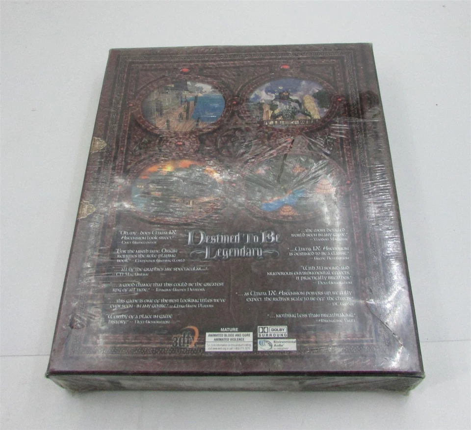 Ultima IX Ascension: Dragon Edition (Nuevo, Contenido Precintado) Foto 2 de 4