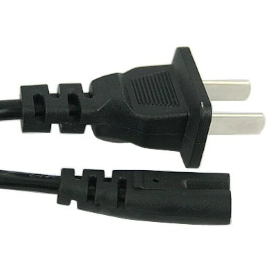 Cable de alimentación de pared de 2 clavijas para Sony PS2 PlayStation PS3 para PlayStation 3 9Z Foto 4 de 4