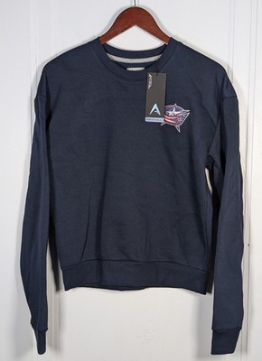 NEW Columbus Blue Jackets Antigua Women's Small Pullover Sweatshirt NWT Hockey