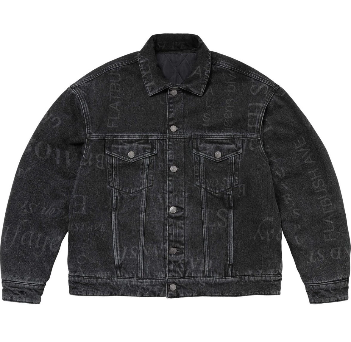 Supreme Black Denim Coats, Jackets & Vests for Men for Sale | Shop