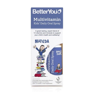 BetterYou Roald Dahl Kids Multivitamin Mundspray 25 ml