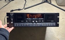 Tascam DA-302 High End Double DAT Player Recorder FOR PARTS AS IS