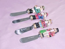Radko Nutcracker Cheese Pate Spreading Knives