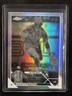 2023 TOPPS CHROME OSWALD PERAZA RC ROOKIE BLACK & WHITE REFRACTOR YANKEES 