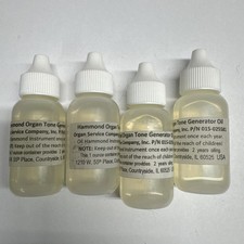 Olio generatore di tono organo Hammond - 4 bottiglie