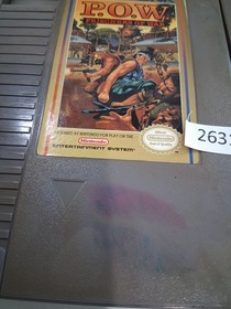 2 juegos retro Nintendo NES the Hunt for Red October + P.O.W.   26313 wt12