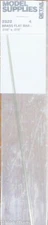Detail Associates 2522 All Scale Flat Brass Wire pkg(4)