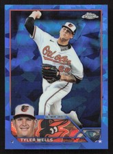 2023 Topps Chrome Sapphire Edition Tyler Wells #151 Card