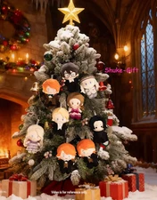 Gong Harry Potter Ball Room Series blind box Plush Keychain Figure Toy Gift