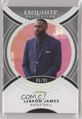 2022 Upper Deck Goodwin Champions Exquisite Collection 6/99 LeBron James 7y2