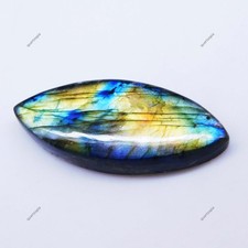42.45 Ct Madagascar Natural Fire Labradorite Certified Untreated Gemstone