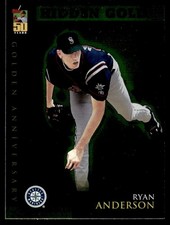 2001 Topps Golden Anniversary Ryan Anderson Rookie Seattle Mariners #GA33