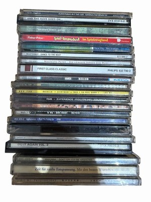 20x CD Konvolut 90er Dance Rave Techno RMB Masterboy U96 Madonna Savage Garden