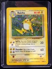 Raichu Pokemon Base Set 14/102 Holographic
