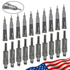 NSK Style Dental Straight Nose /Air Motor Low Slow Speed Handpiece 4Hole Attach