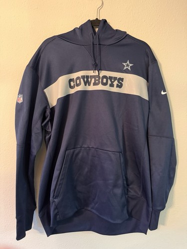 Nike Men’s Dallas Cowboys NFL on field  Hoodie XL Navy Blue Therma NWOT