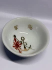 WW2 Imperial Japanese Army Military Sake Cup  Navy anchor＆apanese flag