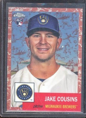 Jake Cousins 2022 Topps Chrome Platinum Cream/Rose Gold Ref #175 (61/75)