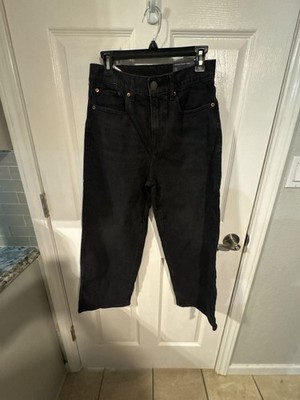 American Eagle Easyflex Baggy Black Tencel Fibers Jeans 28/28
