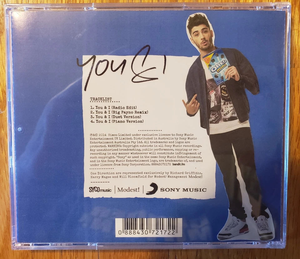 ONE DIRECTION, You & I,  UK IMPORT LIMITED CD SINGLE, 2014 - Image 2 of 3