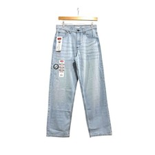 Wrangler Five Star Premium Boys Loose Fit Jeans Light Wash Blue Size 16 Regular