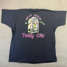 Conway Twitty "Hello Darlin" T-Shirt Mens XXL Screen Stars Single Stitch 80s/90s