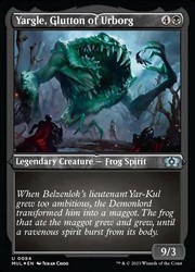 Yargle, Glutton of Urborg (Foil Etched) #84 Multiverse Legends