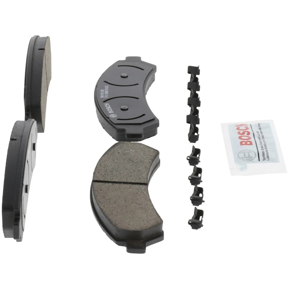 Juego de pastillas de freno delanteras BC726 Bosch de 2 ruedas para camioneta Chevy Olds S10 GMC Jimmy Foto 3 de 4