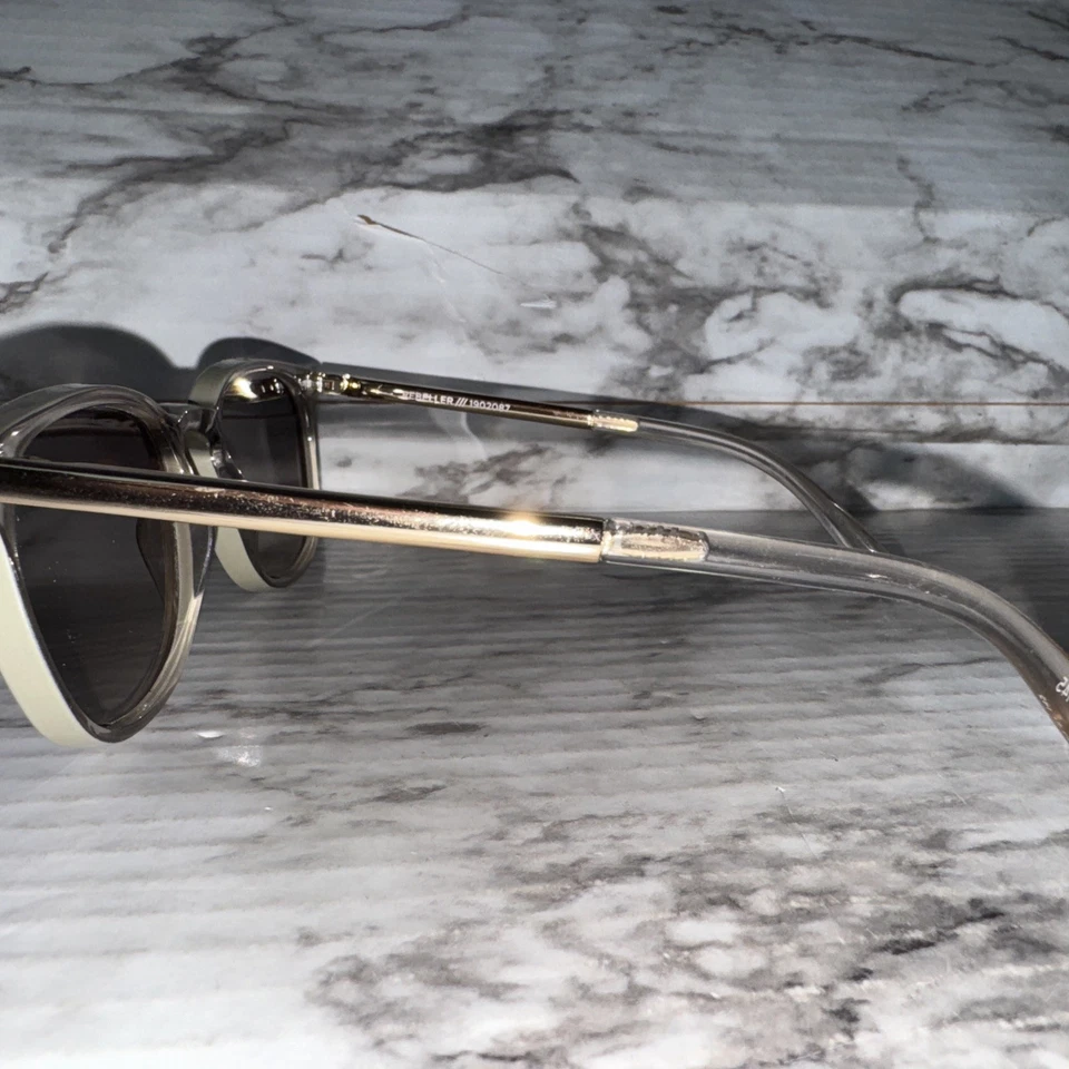 Gafas de sol LeSpecs Rebeller 1902087 gris transparente EXCELENTE estado Foto 4 de 4