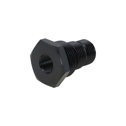 1× 1/2-28 to 3/4-16,13/16-16 3/4NPT Black Oil Filter Automotive Threaded Adapter - Picture 8 of 12