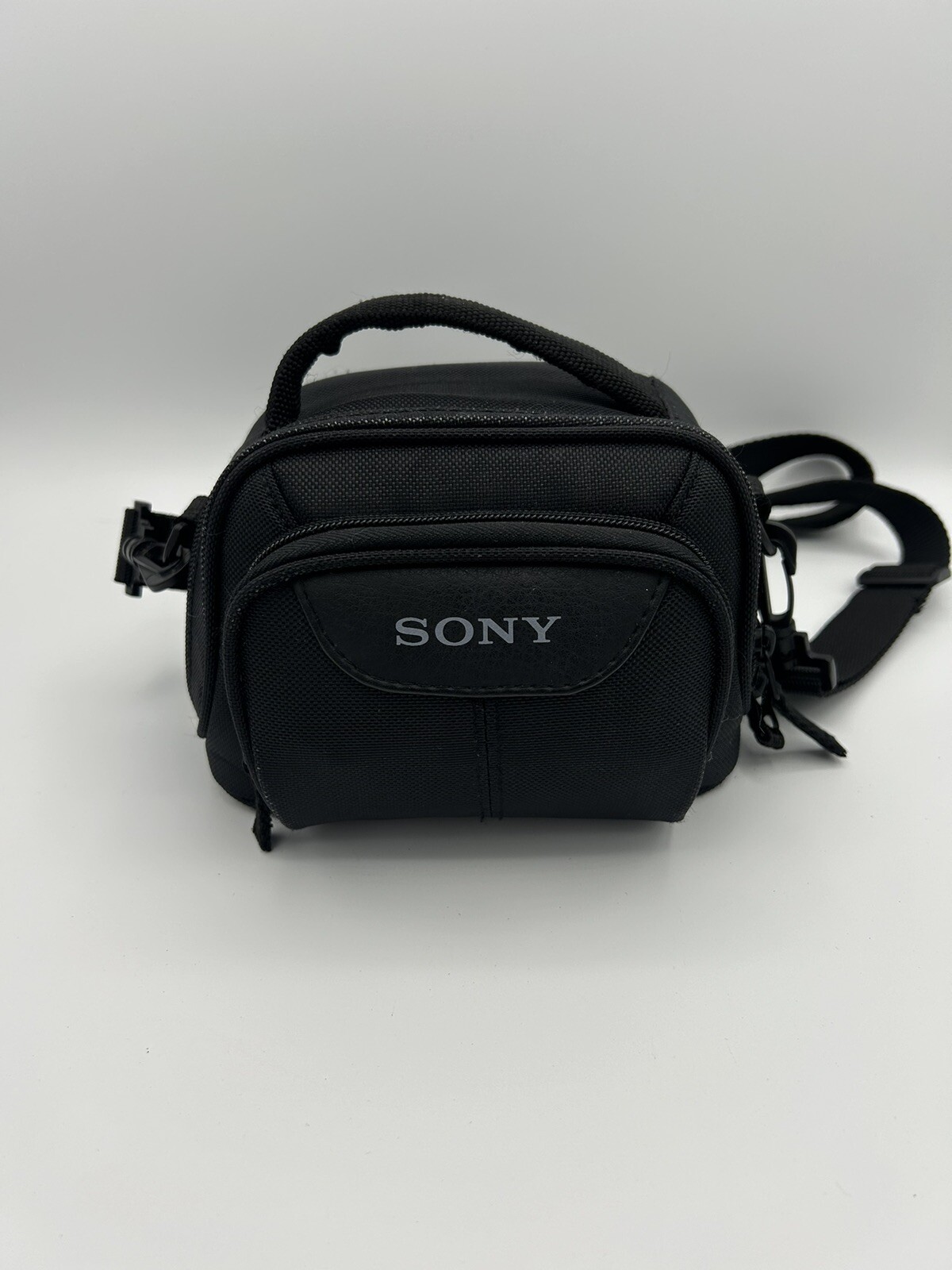 Sony Camcorder Carrying Bag | 2 Pocket | Soft | Lightweight | Small-image