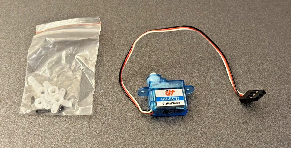 2 Stück GH-S37D 3,7g Nano Servo Digital Ultra Micro für RC Flugzeug Hubschrauber - Bild 2 von 4