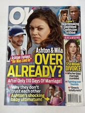 OK Weekly Magazine Nov2 2015 Ashton Kutcher Mila Kunis Drew Barrymore Lamar Odom