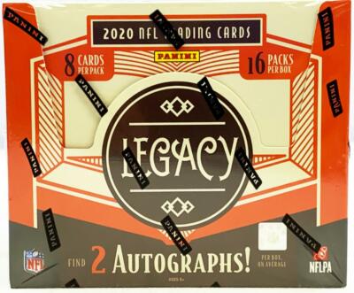 2020 Legacy Football Cards. You Pick The Card. 
