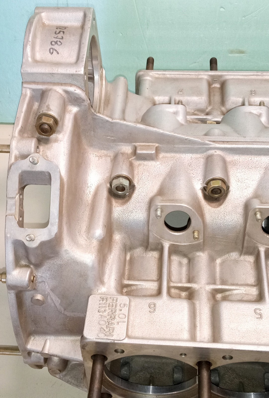 Ferrari Testarossa Engine Block Crankcase_V12_5.0L_122169_121431_NEW_F113_OE