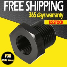 12-28 To 34-16 Adapter Automotive Aluminum Alloy Thread Oil Filter Black 12-28 To 34-16 Adapter Automotive Aluminum Alloy Thread Oil Filter Black