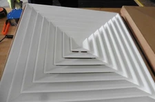 Diffuser vent ceiling center Krueger 24" x 24" metal SHC4