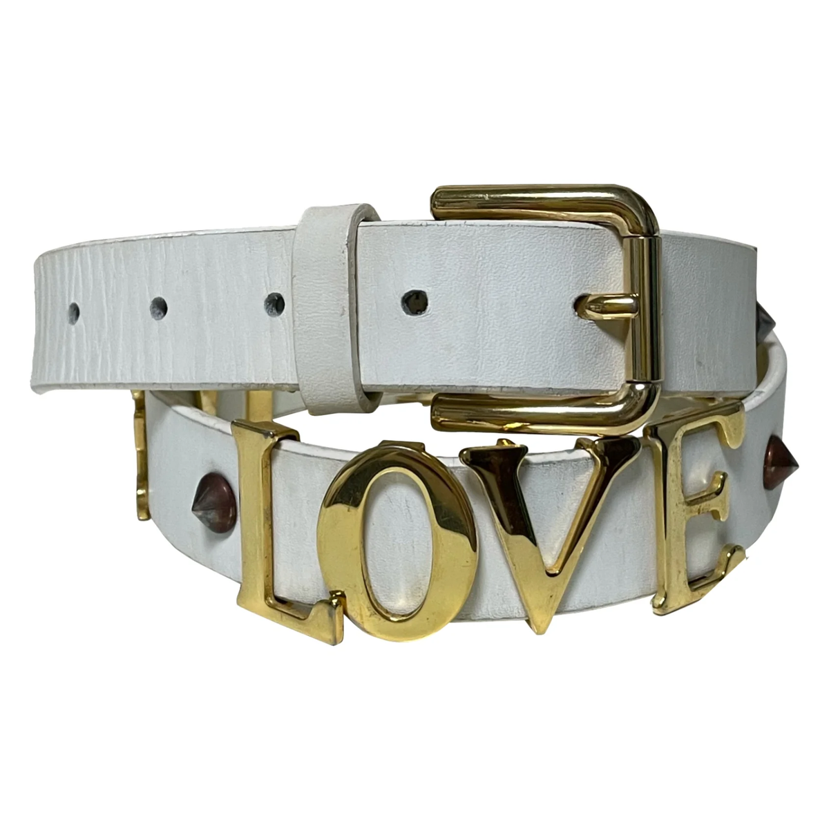 小物 D&G DOLCE&GABBANA eyelet leather belt DOLCE&GABBANA Spring Summer 2003 
