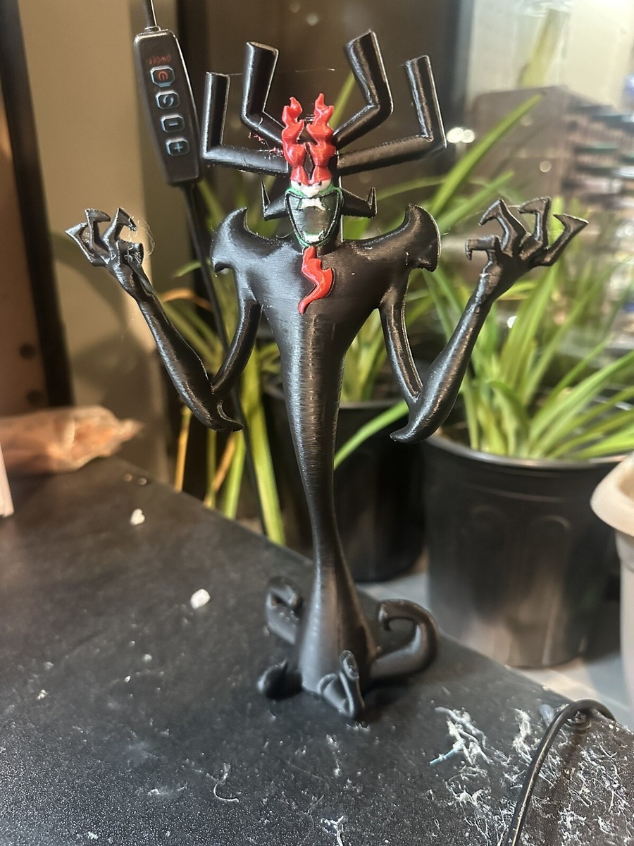 AKUBI様 samurai jack aku figure 9” Tall | eBay