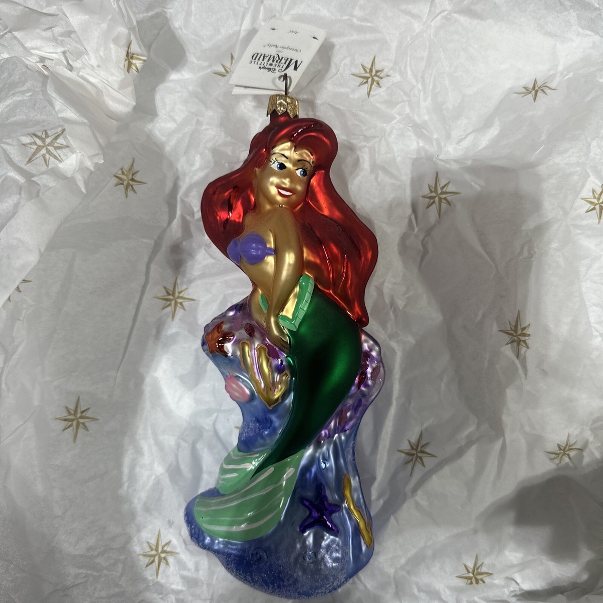 Christopher Radko Disney THE LITTLE MERMAID Ornament ARIEL NEW