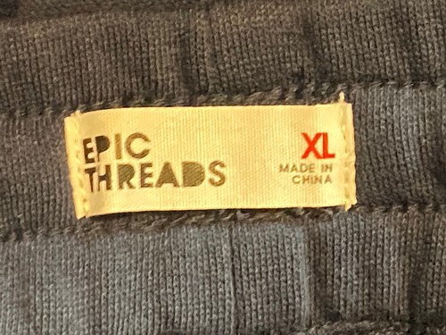 EPIC THREADS Big Boys Basic Moto Style Joggers Navy Nautical XL NWT - Picture 3 of 6