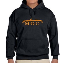MG MGC Convertible Sports Car Black Hoodie Sweatshirt FREE SHIP