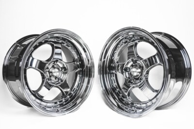4X18 Inch 5X120 HART Wheels HR99 Dark Chrom Räder Passend Für BMW E39 E38 E60