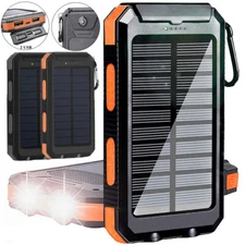 Super Solar Power Bank Charger USB Portable Charger Power Bank For Cell Phone