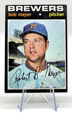 Bob Meyer 1971 Topps Chewing Gum #456 Milwaukee Brewers