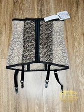 Rago Waist Trainer/Cincher Blk/Mocha M/28