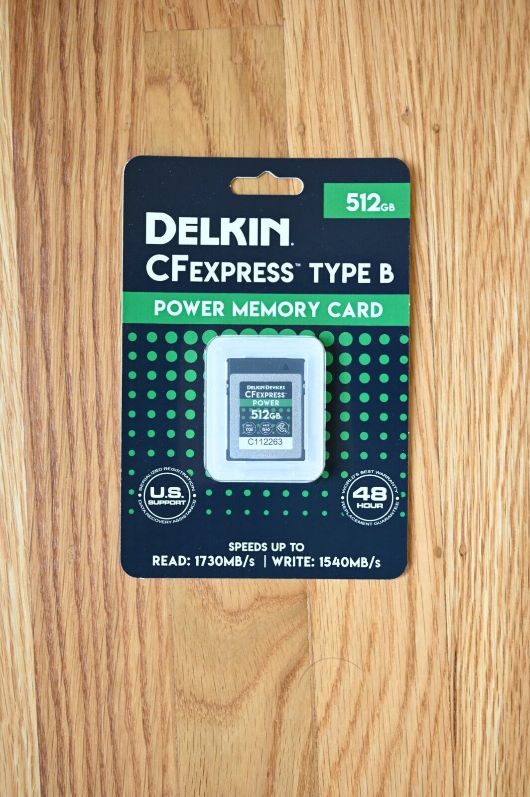 Delkin Devices CFexpress Power 512GB Type B Memory Card (DCFX1-512) for  sale online eBay