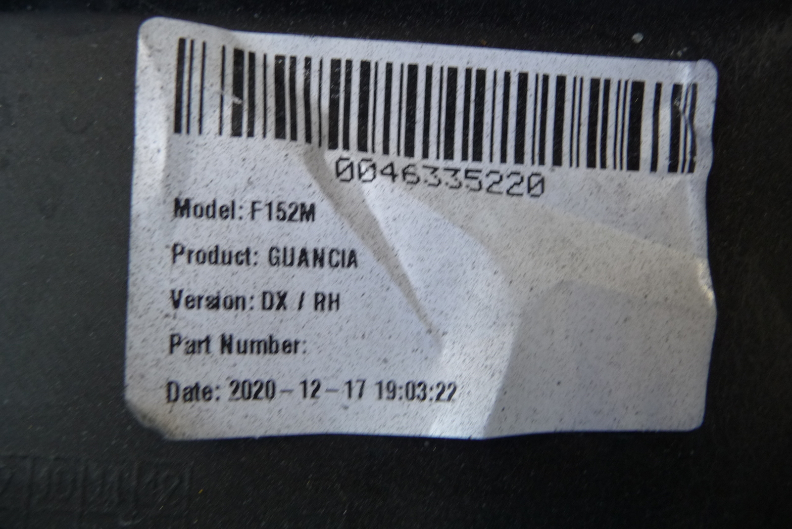 2021 2022 Ferrari 812 GTS F152M Rear Bumper Right Side Exhaust Fairing 25391 OEM